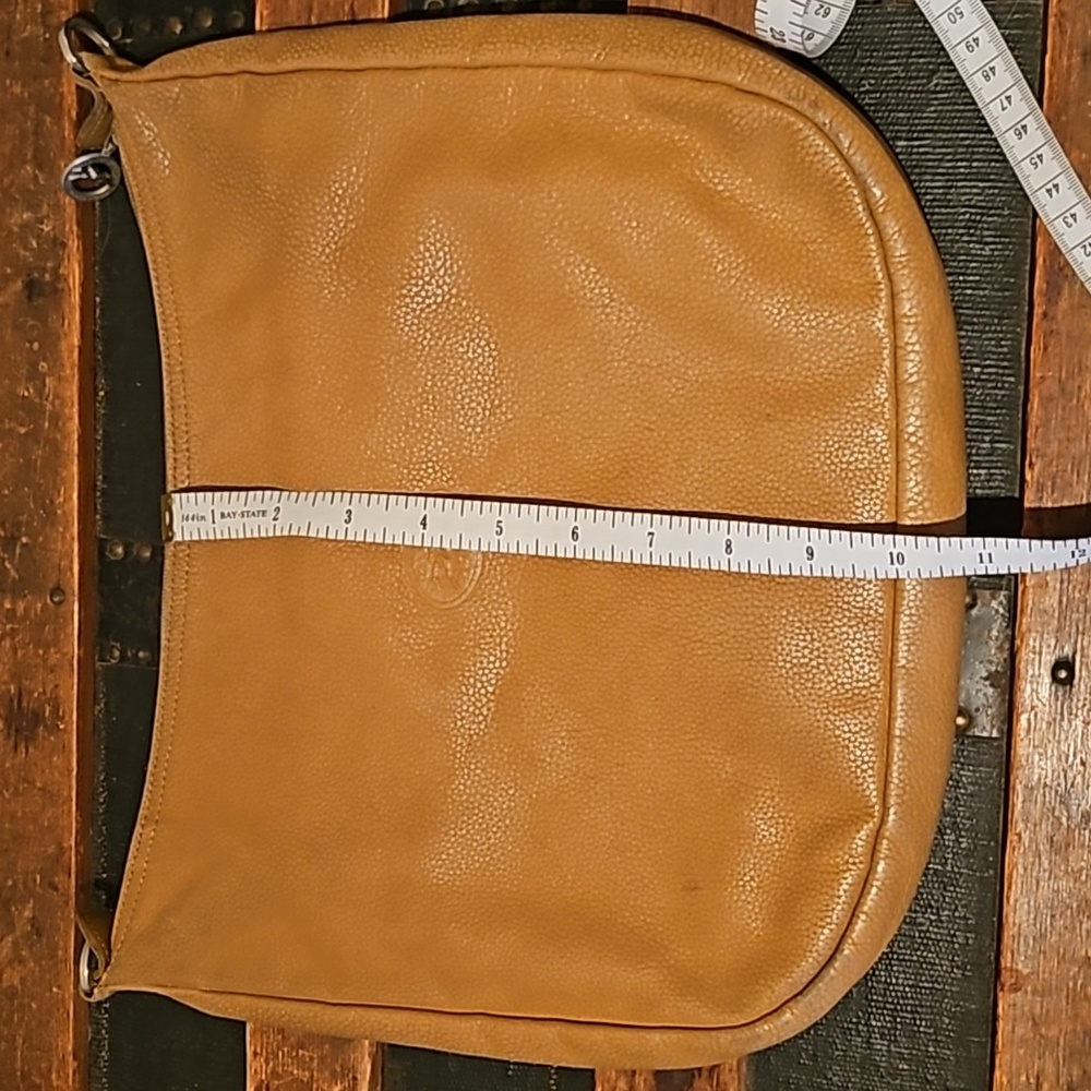 Vintage Longchamp Leather Shoulder Bag